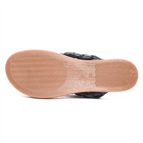 NEW UNITY IN DIVERSITY women's diona 72 sandal in black - Picture 4 of 4